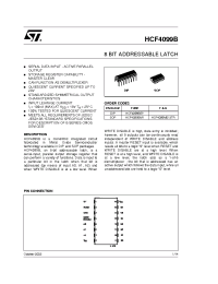 Datasheet HCF4099BEY manufacturer STMicroelectronics